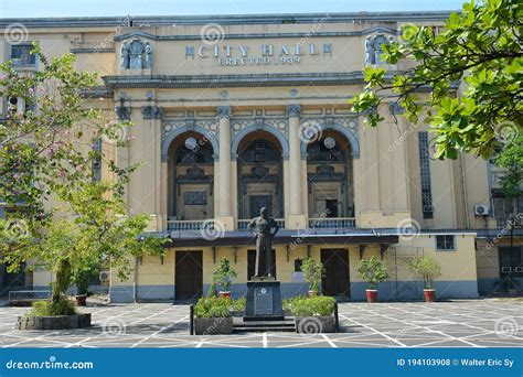 Manila City Hall Facade In Manila Philippines Editorial Stock Photo