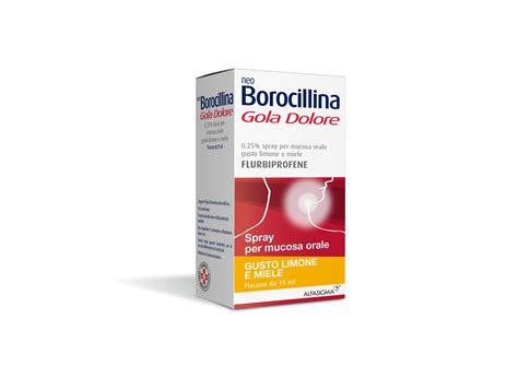 Neoborocillina gola dolore spray limone&miele a € 6,00 su ...