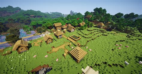 Small village, with 3 diamonds. Minecraft Seed Minecraft : Village et temple du désert