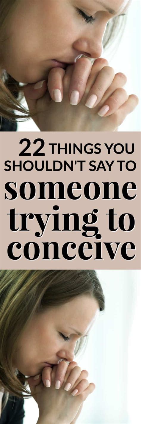 22 Things You Shouldnt Say To Someone Trying To Conceive Mommy Moment