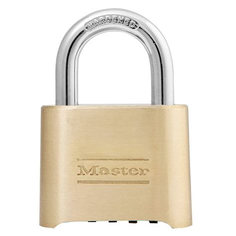 Master Lock 175d 2 Brass Resettable Combination Padlock