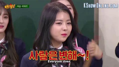 (2015) it is a sitcom talk show program set in a school. Knowing brother ep 53 IOI - YouTube