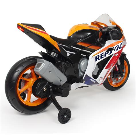 Motocicleta Electrica Pentru Copii Injusa 12v Honda Repsol Naked
