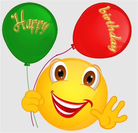 48 Best Emojis Happy Birthday Images On Pinterest Happy Birthday