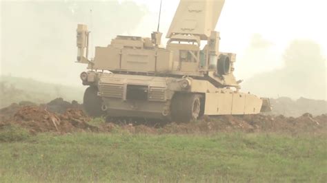 Us Army Assault Breacher Vehicle Abv Clearing The Way At Exercise