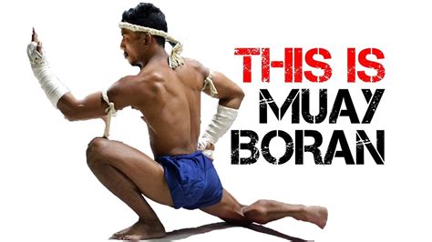 Muay Boran And Muay Thai In Martial Arts Thai Boxing Training