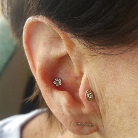 14022351108conch Piercing Done With Neometal Titanium Fla Flickr