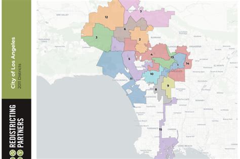 This Proposed Map Shows What La City Council Districts Could Look Like