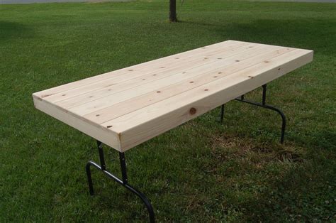 Cosco folding table and chair set is our first choice. Handmade Rustic Folding Table by JHO Studios LLC ...