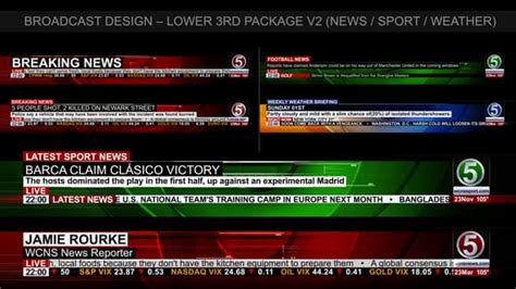 From news and sport intros to youtube and twitch gaming intros. VIDEOHIVE BROADCAST DESIGN - NEWS LOWER THIRD PACKAGE 2 ...