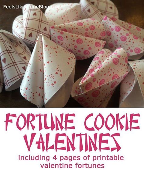 How To Make Simple Fun Homemade Paper Fortune Cookies For Valentines