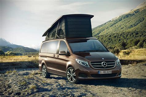 Mercedes Benz Introduces New Marco Polo Camper Van Book Opens Late