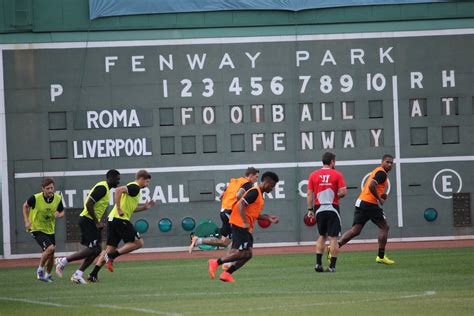 Liverpool brought to you by: Liverpool Fenway 2014 Training Score Board | Upper 90 ...