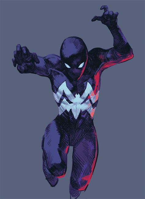 Symbiote Spiderman By Dogmeatsausage On Deviantart Marvel Spiderman
