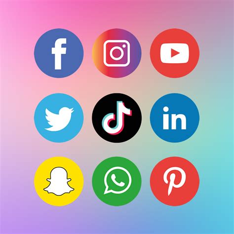 Social Bar Social Media Icons Social Bar Social Media Icons For