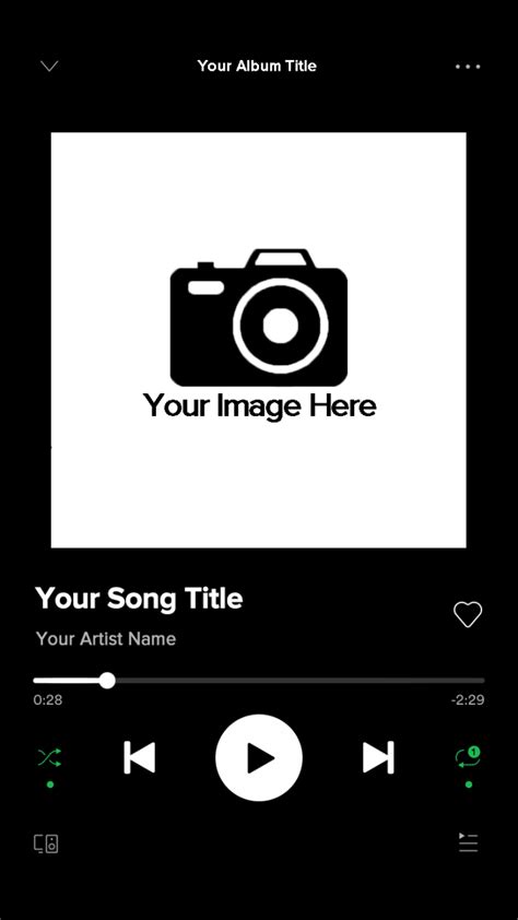 Spotify plays on its own. Photoshop a custom spotify now playing screenshot for you by Cyanrolleran