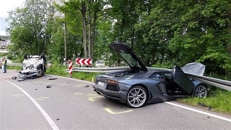 Lamborghini Reventon Crash