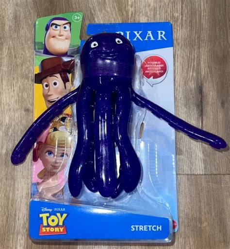 disney pixar toy story stretch the octopus poseable action figure mattel new 29 90 picclick