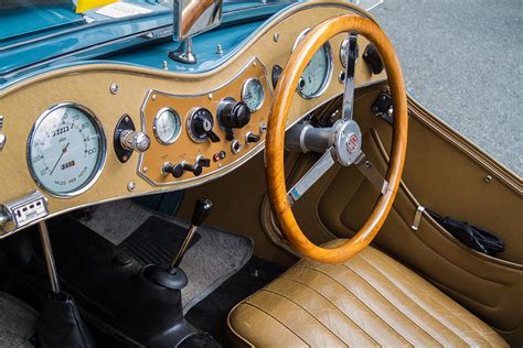 1949 Mg Tc Interior Photograph By Roger Mullenhour Fine Art America