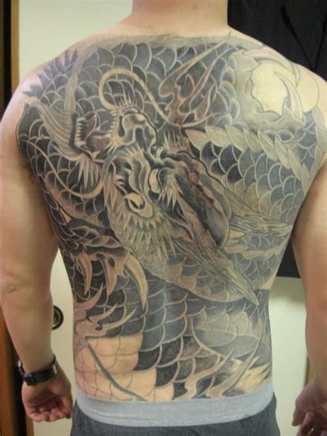 Amazing Japanese Back Tattoo