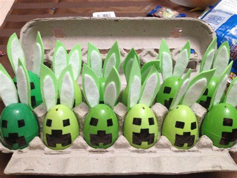 Minecraft Easter Baskets