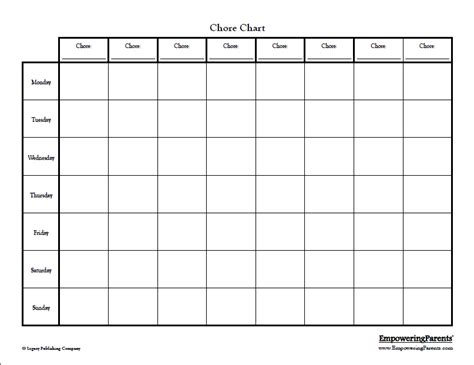 Star charts are a great way to improve a child's behavior. 4 Best Images of Free Printable Chore Behavior Charts For Kids - Printable Kids Chore Chart ...