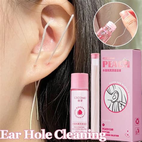 15ml Disposable Ear Hole Cleaning Set Safe Ear Piercing Cleaning