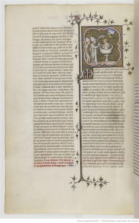 Grandes Chroniques De France Fol 012v 1375 1380 Henri Du Trévou And Raoulet Dorléans House Of