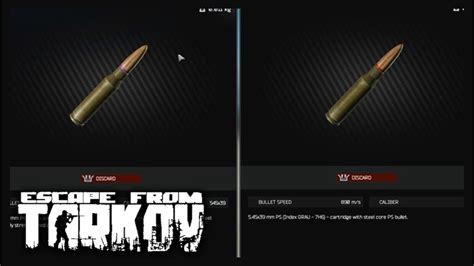 Escape From Tarkov The Complete Guide To Best Ammo Type And Choose Rsaccount Com