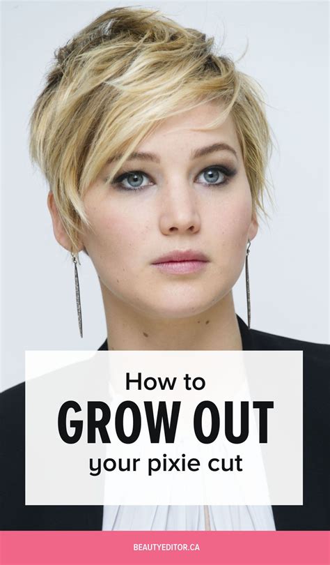 ask a hairstylist how to grow out a pixie cut growing out hair growing out short hair styles