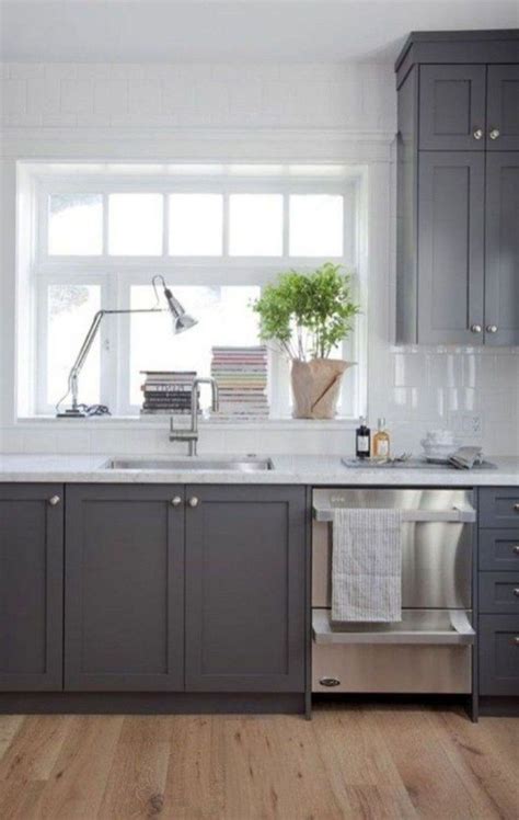 Inspiring Dark Grey Kitchen Design Ideas 29 - PIMPHOMEE