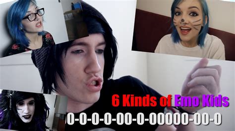 The 6 Types Of Emo Kids Youtube
