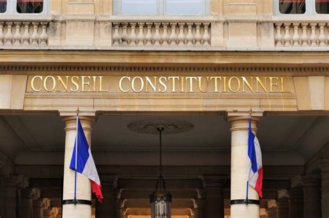 Façade Du Conseil Constitutionnel 2 Rue Montpensier à Paris Conseil