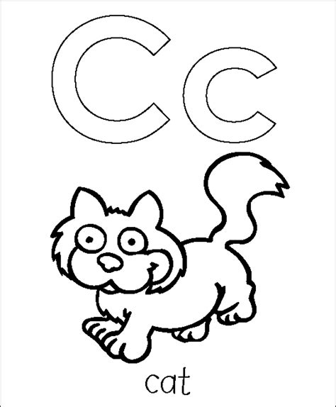 Printable Letter C Coloring Pages Printable Word Searches
