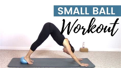 30 minute pilates workout with a small ball youtube