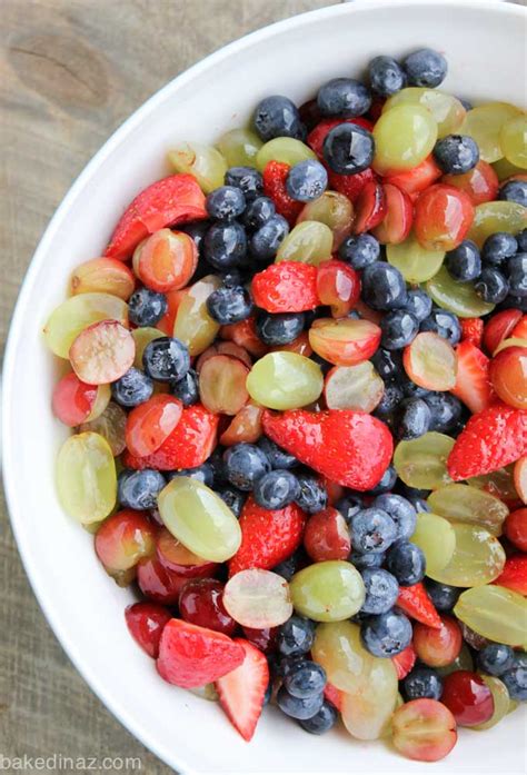 Fresh Fruit Salad Baked In Az