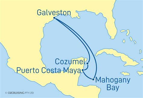7 Night Mahogany Bay Costa Maya And Cozumel Cruise On The Carnival