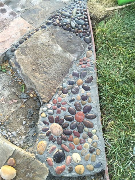 List Of Pebble Stone Design With Diy Home Decorating Ideas