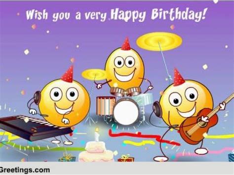 Send A Singing Birthday Card The Happy Song Free Songs Ecards Greeting