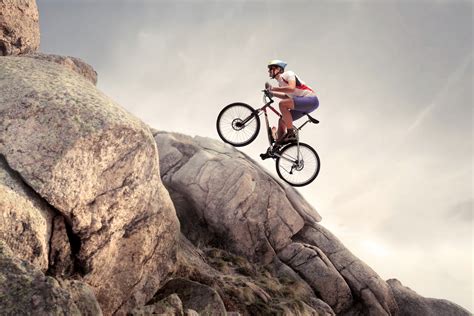 Fond Décran Des Sports Véhicule Cyclisme Vtt En Descente