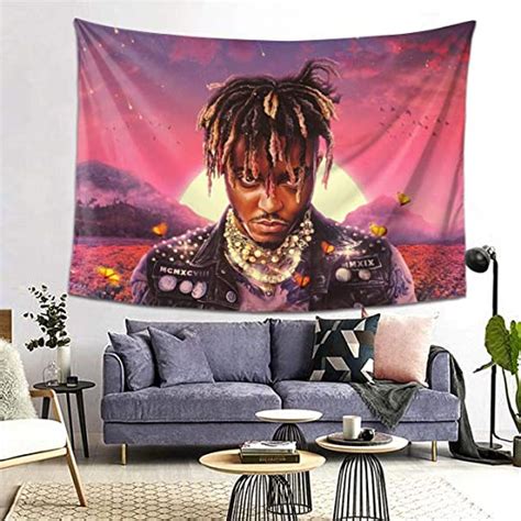 Rapper Juice Wrld Music Album Poster Room Decor Aesthetic Tapestry 999