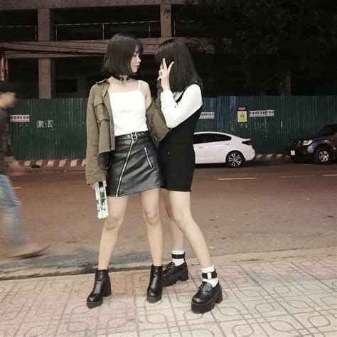 Pin By Themooniisdark On Ulzzang Korean Best Friends Ulzzang Fashion