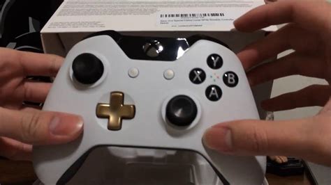 Xbox One Lunar White Controller Unboxing YouTube