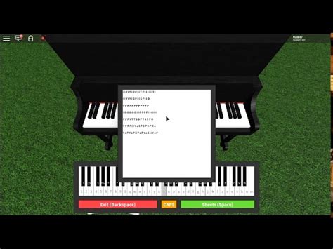 Roblox Piano Sheet Music Easy | vlr.eng.br