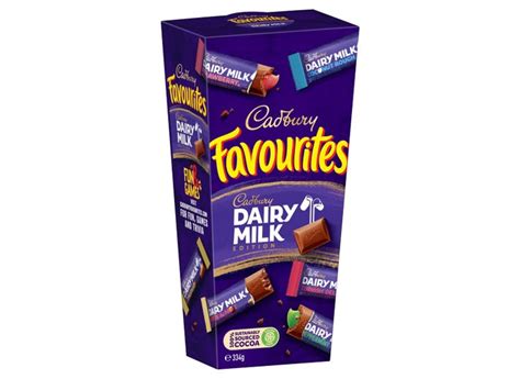 cadbury favourites chocolate t box made in australia 320g oz ubicaciondepersonas cdmx
