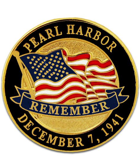 Remember Pearl Harbor Lapel Pin