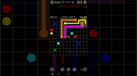 How To Solve Flow Free Extreme Pack Level 17 11x11 Harder Board Walk