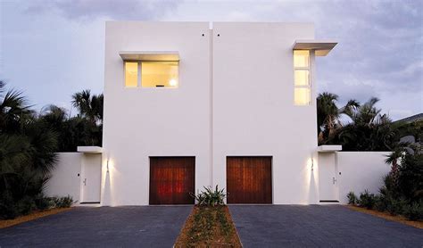 Silberstein Architecture Delray Beach Florida 33483 Duplex