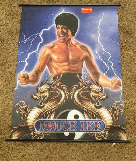 Vintage Bruce Lee Poster