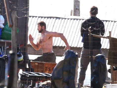 Maybe It S Just Me New Pics Of A Shirtless Hugh Jackman For The Wolverine
